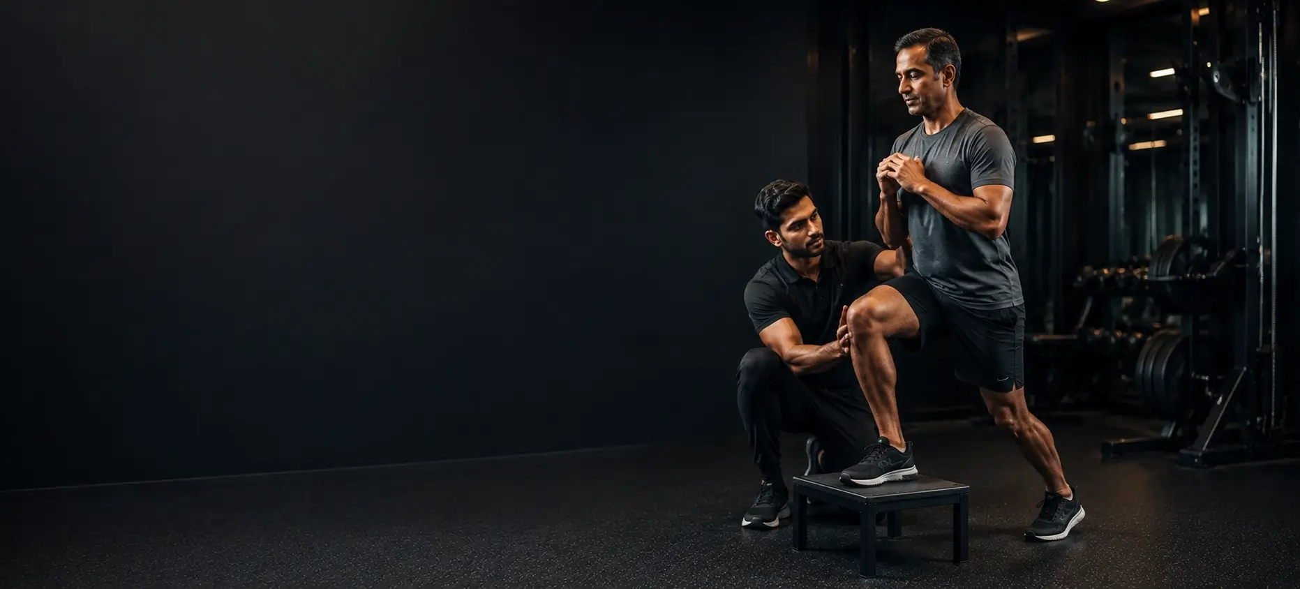 Client working through the Pain to Performance Program at DM Exercise Clinic